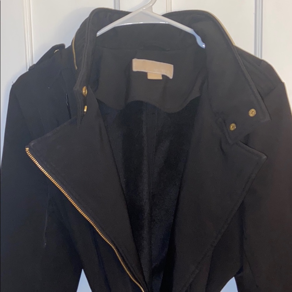 Michael kors black jacket LARGE